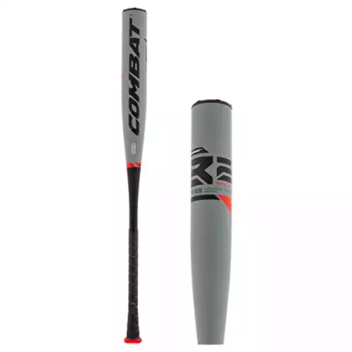COMBAT B2 Ultra -3 BBCOR Baseball Bat | 2 5/8" Barrel | 33" / 30 oz | 2022 | 1 Piece ATB Composite Construction | Spoked End Cap | Approved: High School + College Play | BBPAB2