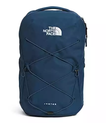 THE NORTH FACE Jester Commuter Laptop Backpack, Shady Blue/TNF White, One Size