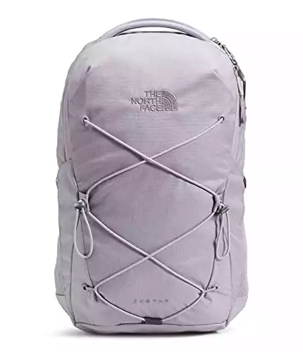 THE NORTH FACE Women's Jester Commuter Laptop Backpack, Minimal Grey Dark Heather/Minimal Grey, One Size