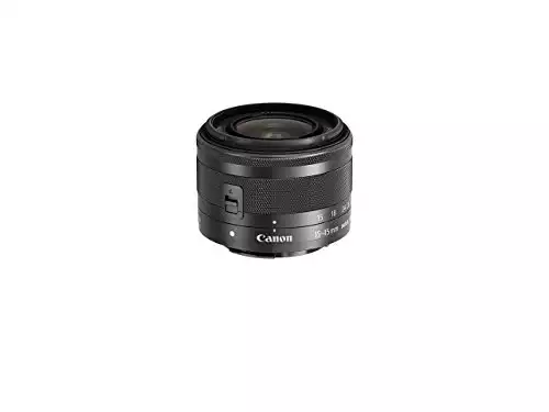 Canon EF-M 15-45mm f/3.5-6.3 Image Stabilization STM Zoom Lens (Renewed)