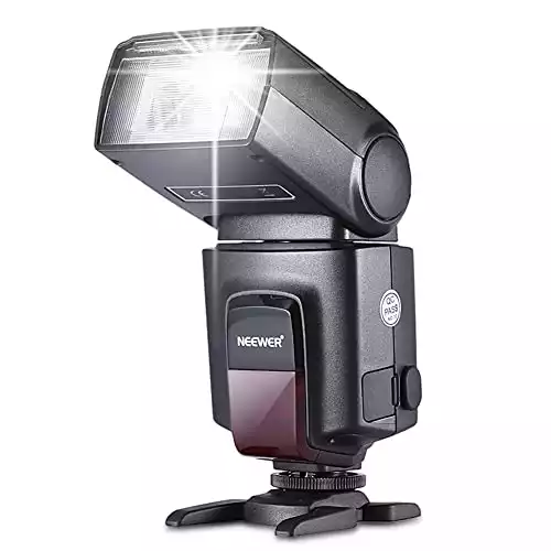 Neewer TT560 Flash Speedlite for Canon Sony Nikon Panasonic Olympus Pentax and Other DSLR Cameras, Digital Camera Speedlight with Standard Hot Shoe