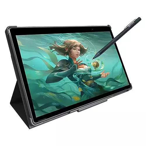 Simbans PicassoTab XL Drawing Tablet No Computer Needed with 11.6 Inch Screen [4 Bonus Items] Stylus Pen, Portable, Standalone, Android 11, Best Gift for Beginner Digital Graphic Artist - PCXL