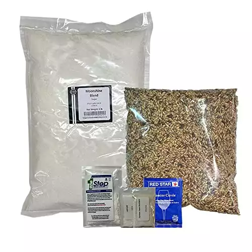 Complete Malted Barley, Specialty Grain Irish Whiskey Mash and Fermentation Kit - Make Your Own Irish Whiskey at Home - Gifts for Whiskey Lovers - Gifts for Him - Gifts for Dad