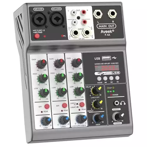 Best Budget Audio Mixers for Home Recording [2024]