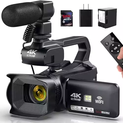 Best Budget 4K Camcorder for HighQuality Video Recording [2024]