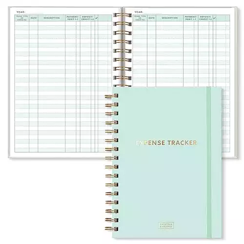 S&O Budget Expense Tracker Notebook - Spending Tracker Notebook to Stay Organized - Financial Planner - Budget Notebook - Finance Planner - Budget Tracker & Budget Book - 160 Pages, 6.4” x 8...